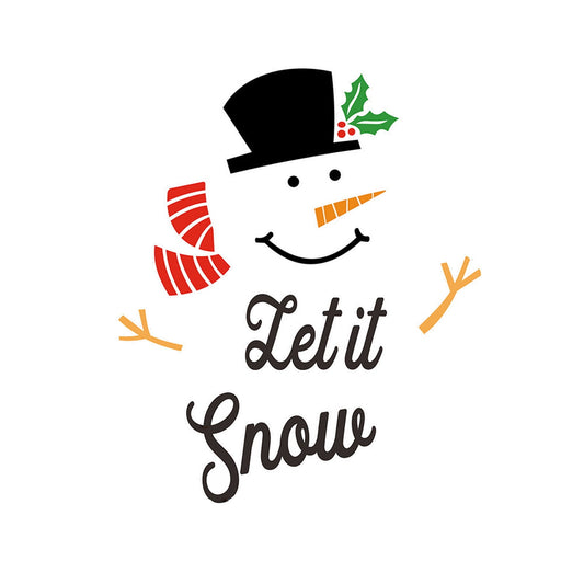 Buodes Peel and Stick Wallpaper Christmas Snowman Expression Magnetic Refrigerator Sticker Holiday Decoration DIY Garage Door Wall Sticker on Clearance