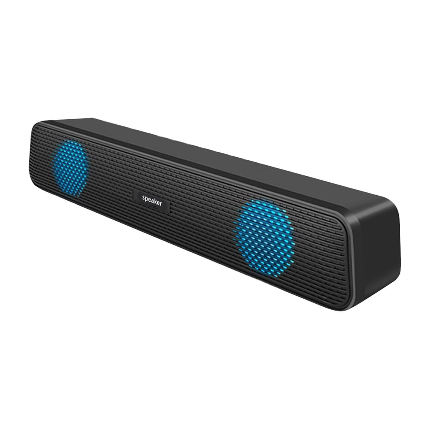 Buodes Speaker,Speaker,TV Speaker: Surround Sound System,Home Built-in Subwoofer,Wired Sound System Black 2PC