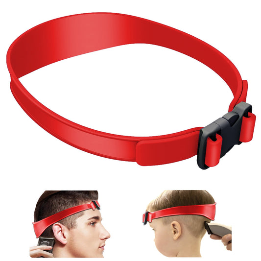 Buodes Styling Products Curved Silicone Haircut, Curved Silicone Headband Neckline Shaving Template And Hair Trimming Guide For Diy Home Hair Trimming And Cutting