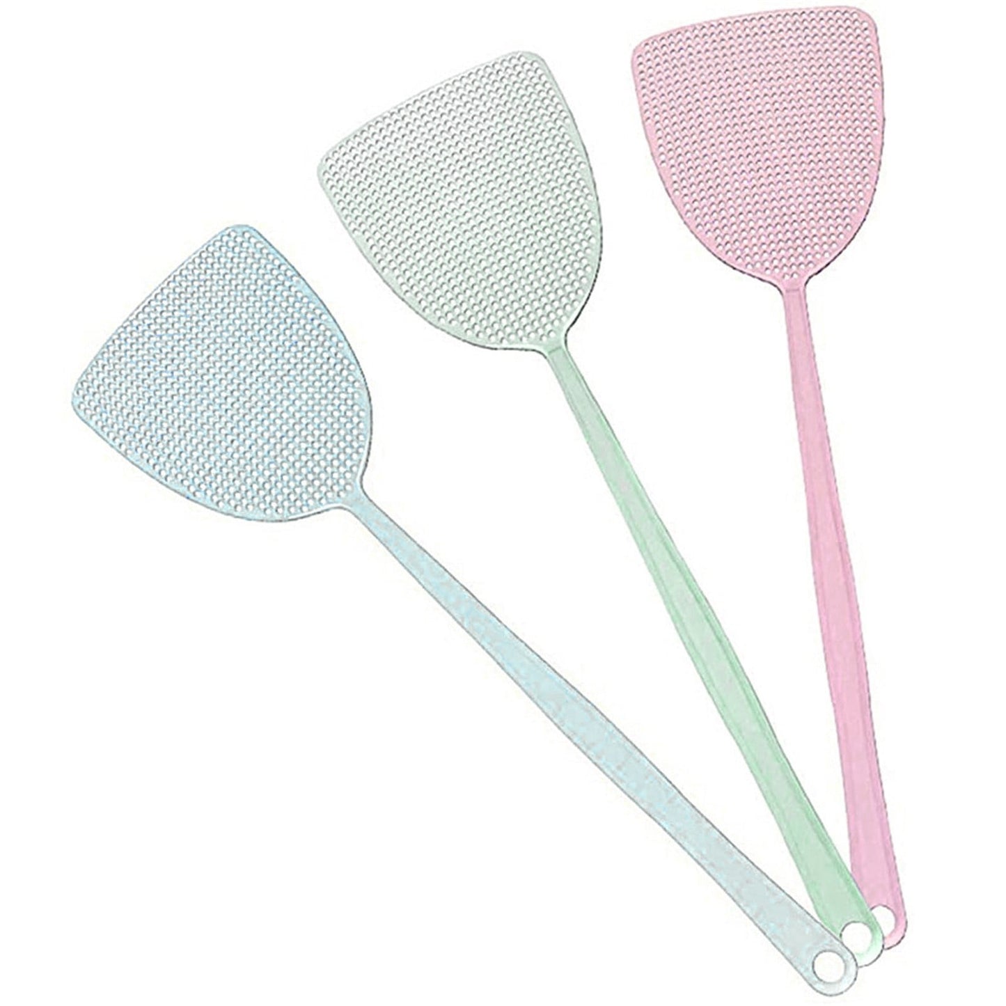 Buodes Summer Saving Clearance Fly Swatter Control 3Pcs Manual Plastic 17.5¡± Long Handle