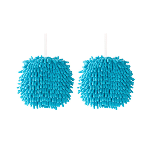 Buodes Summer Savings Clearance 2 Pcs Soft Hand Dry Hanging Ball Towels - Plush Ball Towels Are Conveniently Paired With This Bathroom Decoration Towel Set Hand Bath Towel