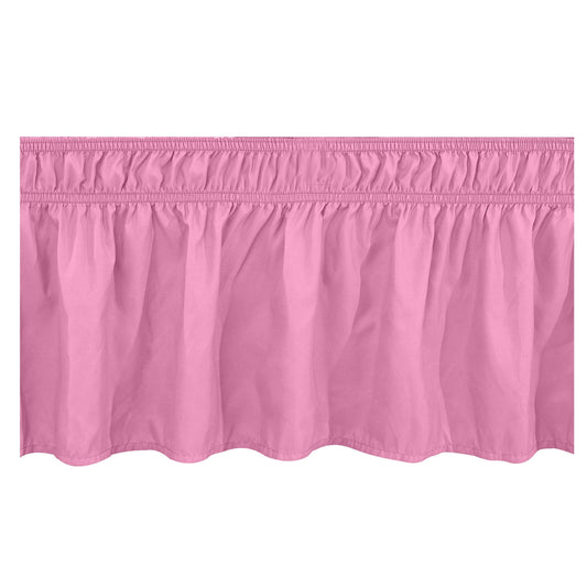 Buodes Summer Savings Clearance Bed Skirt Wrap Around Elastic Ruffles With Elastic Belt