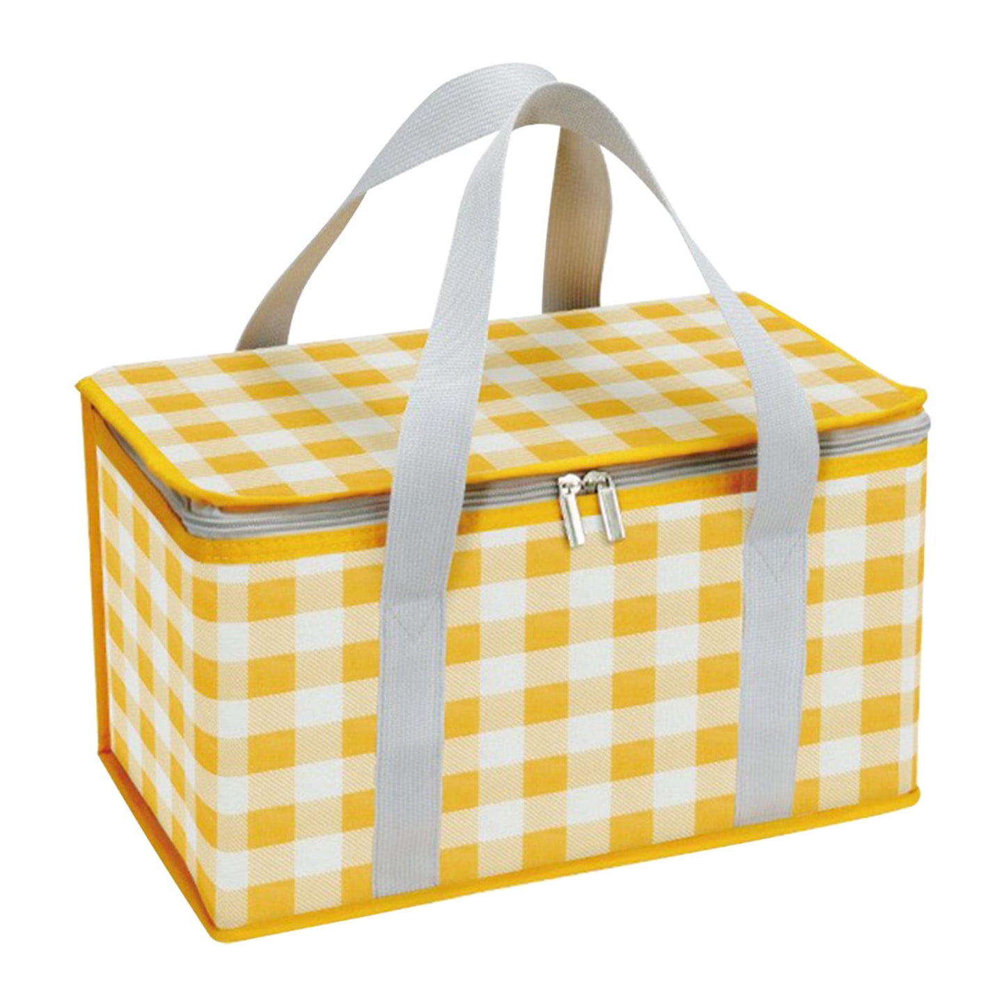 Buodes Summer Savings Clearance Camping Essentials Outdoor Large Capacity Picnic Bag Camping Picnic Basket Travel Picnic Bag Portable Bento Bag Thermal Insulation Bag