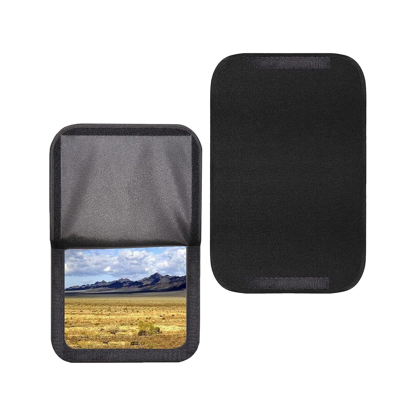 Buodes Summer Savings Clearance Camping Essentials Rv Door Window Shade Cover, Camper Sunshade Screen Window Cover, 16 X 24.75 Inches£¬Travel Trailer Motorhome Sun Shade Accessories,Black