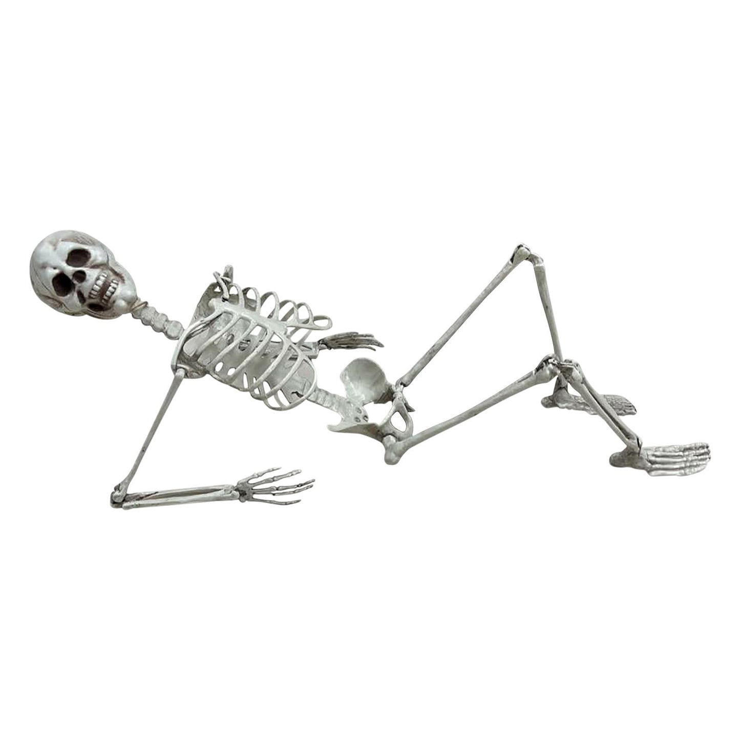Buodes Summer Savings Clearance Halloween Skeleton Prop Human Full Size Skull Hand Life Body Anatomy Model Decor
