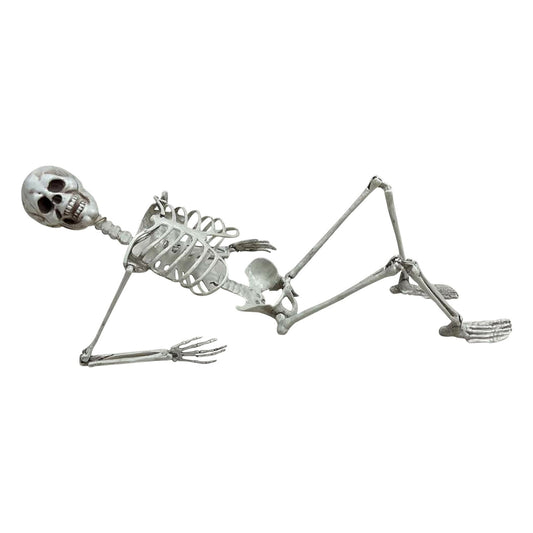 Buodes Summer Savings Clearance Halloween Skeleton Prop Human Full Size Skull Hand Life Body Anatomy Model Decor