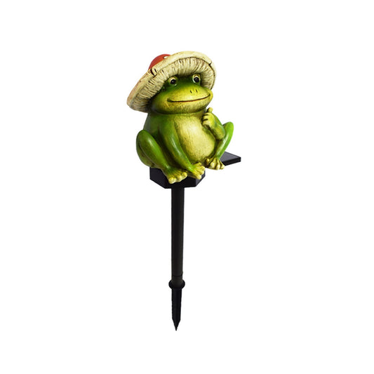 Buodes Summer Savings Clearance Solar Frogs Garden Decor Light Outdoor Statue Solar Light Sculpture Lights Solar Frogs Pond Statues Cute Frogs Lights Funny Creatives Frogs For Yard Lawns Patio