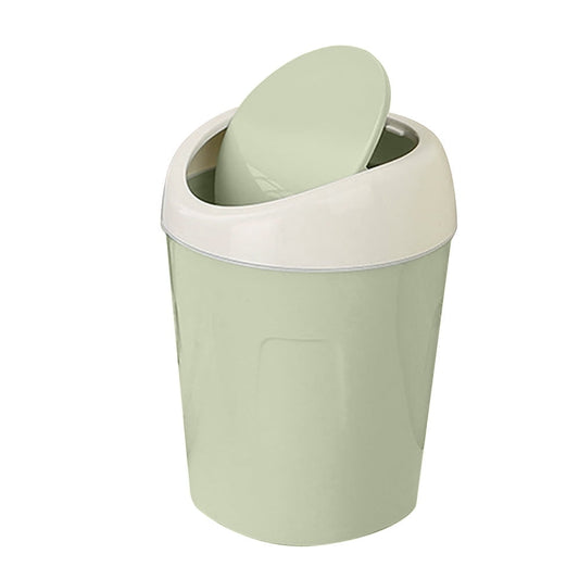 Buodes Trash Cans For Kitchen Bathroom Bedroom Outdoor Small Summer Savings Clearance Trumpet Desktops Mini Covered Kitchen Living Room Trash Can