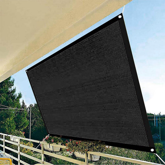 CELNNCOE 78.74 x 78.74 in Black Square Shade Sail