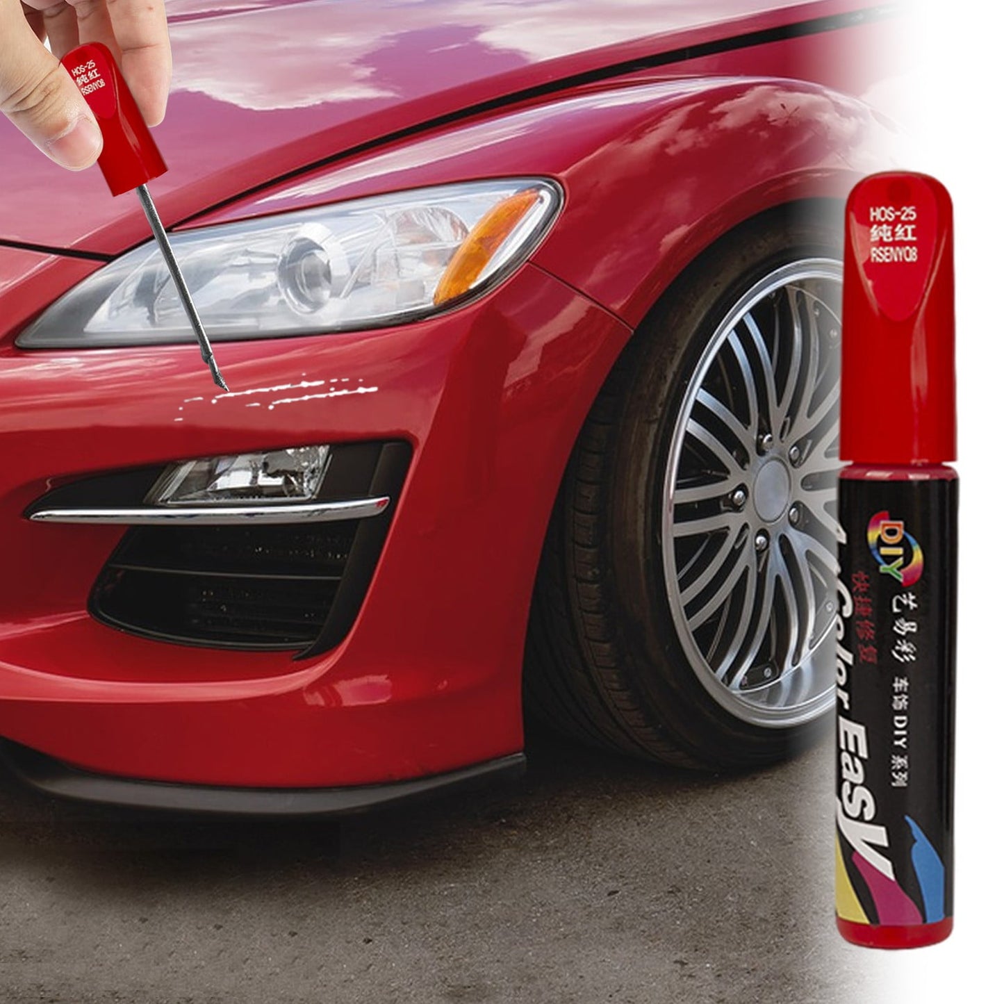 CELNNCOE Automotive Paint Pen,Touch-Up Paint For Cars,Quick And Easy Car Scratch Repair Pen,Car Remover Scratch Repair Paint Pen Clear Painting Pen 100ml,Home Decor