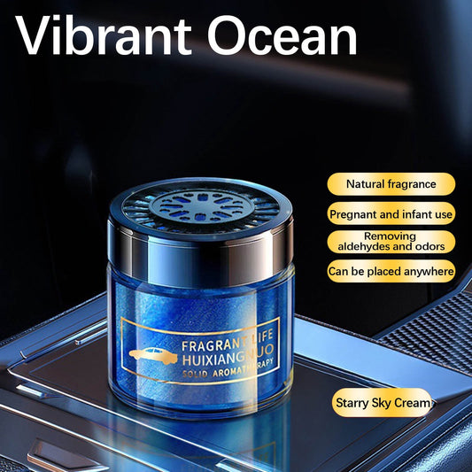 CELNNCOE Car Aromatherapy Solid Balm High-end Long-lasting Car Odor Removal Car,Mothers Day Gifts,F