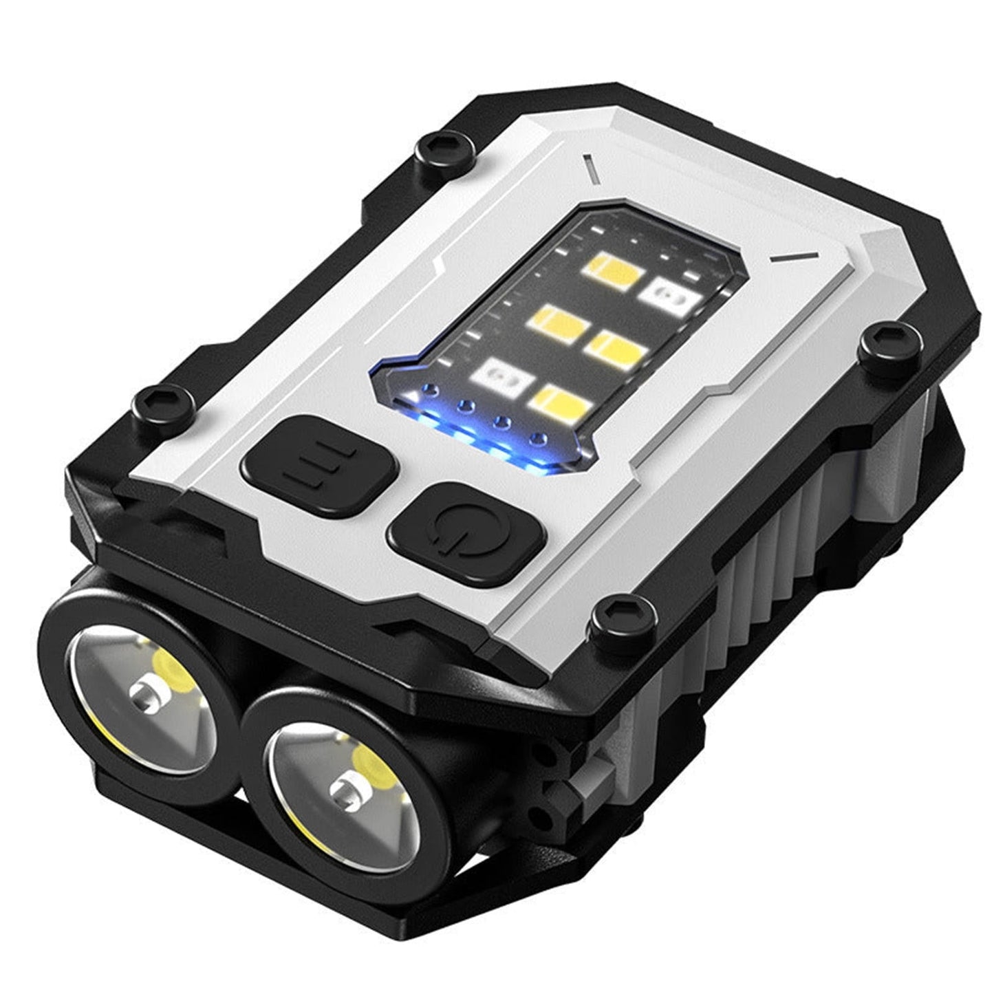 CELNNCOE Flashlights,Powerful Mini Flashlight Keychain Light Charging Outdoor High Brightness Dual Light Source