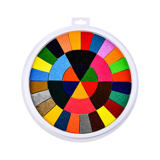 CELNNCOE Funny Finger Painting Kit, Kids Washable Finger Paint Set Funny Finger Painting Kit and Book for Kids Ages 4-8, Finger Drawing Crafts Mud Painting Kit Children's Finger Drawing Toys£¨36 Color£©