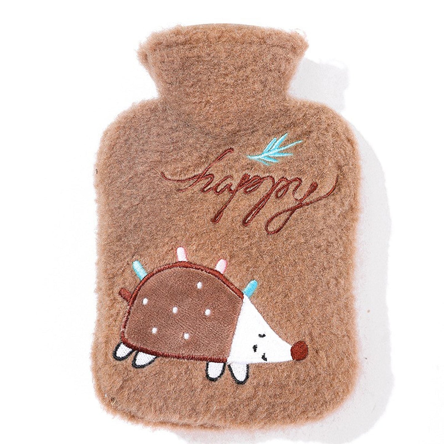 CELNNCOE Hot Water Bottle,Hot Water Bag Plush Jacket Warm Water Bag Set Plush Warm Gloves Children's And Winter Warmth