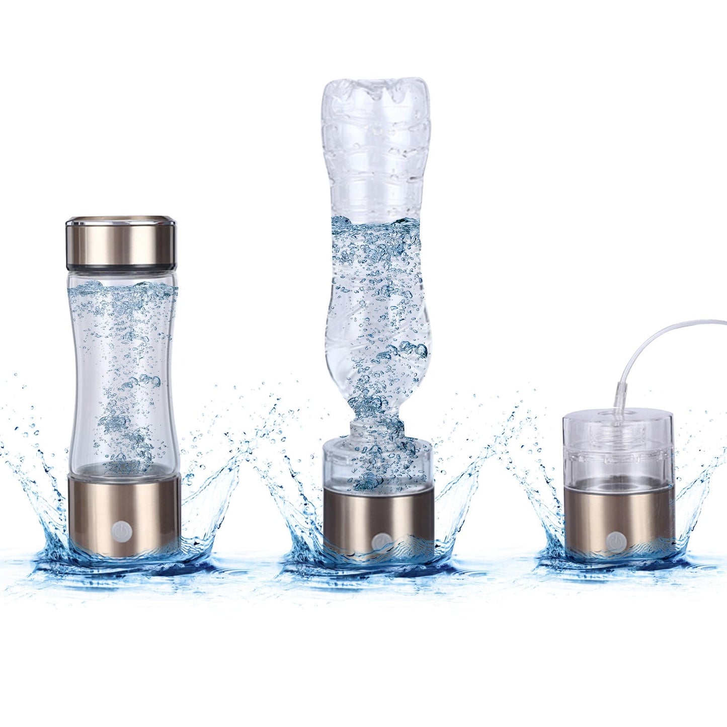 CELNNCOE Hydrogen Water Bottle,Portable Hydrogen Ionized Water Machine,Hydrogen Water Generator,Hydrolite Hydrogen Water Bottle,Hydrogen Water Cup USB Rechargeable, for Home and Fitness Daily Drinking