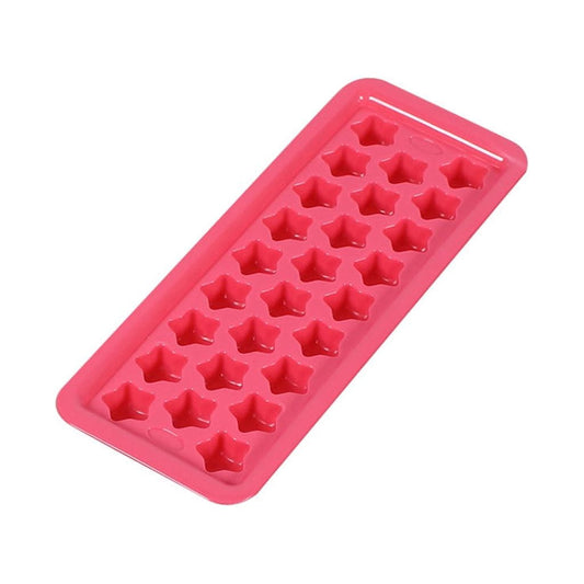 CELNNCOE Ice Cube Trays for Freezer,Five Pointed Star Heart Shaped Ice Ice Pellet Silicone 26 Shaped