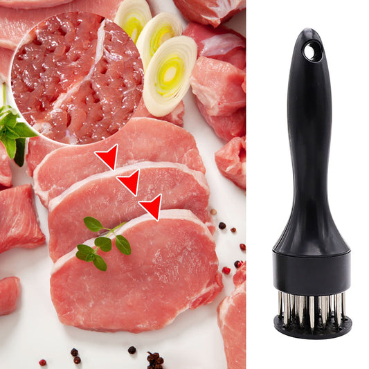 CELNNCOE Meat Tenderizer Tool, Stainless Steel Needle Ultra Sharp Blades Tenderizer Chef Tools,Kitchen Gadgets for Tenderizing Chicken, Beef, Steak, Veal and Pork
