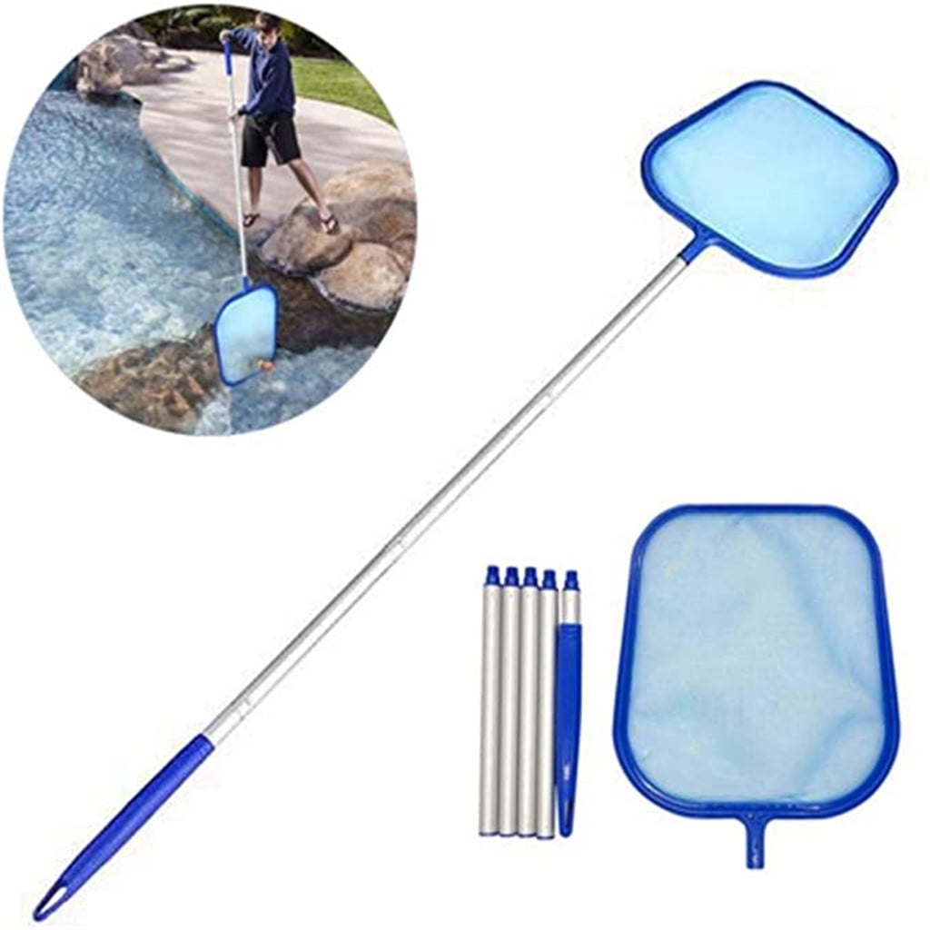 CELNNCOE Pool Nets for Cleaning,Leaf Rake Mesh Frame Net Skimmer Cleaner Swimming Pool Tool,Christmas Gifts 2024