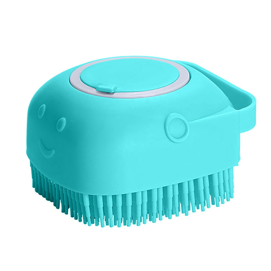 CELNNCOE Soft Silicone Pet Take A Bath Rub Back And Shampoo Brush Shampoo Massage Dispenser Grooming Shower Brush,Home Decor