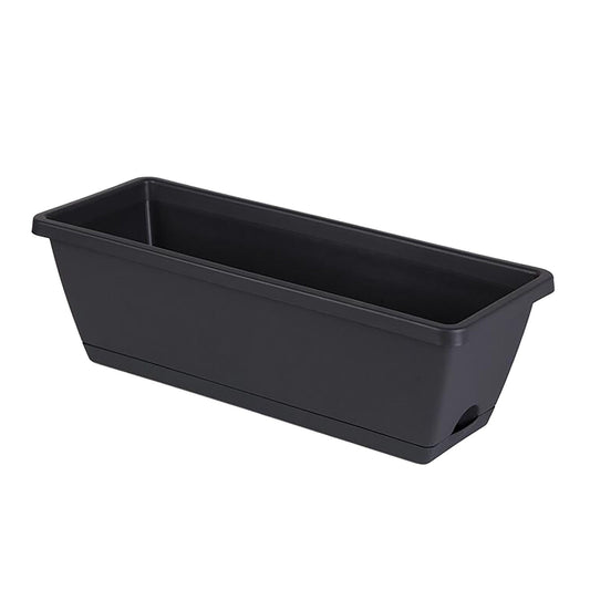 CELNNCOE Vegetable Planting Pot Plastic Flower Pot Balcony Vegetable Planting Trough,Home Decor,Black,Free Size,Christmas Gifts 2024