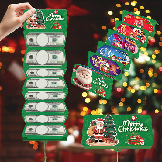 Christmas Cash Gift Envelopes 2025,Money Gift Card Holders For Cash, Surprise Diy Holiday Envelopes For Xmas Party Gifts, Christmas Money Envelope For Men Women Kids Christmas Cash Gift Envelope