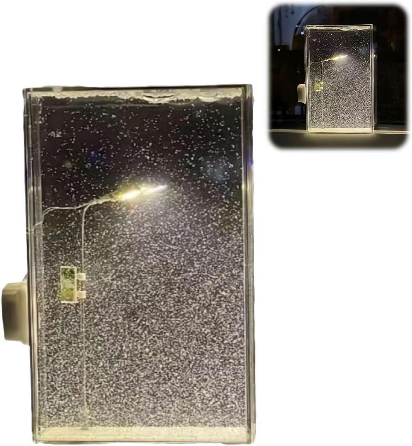 Christmas Christmas Snow Scene Nightlight, Realistic Night Street Lamps Snowy Night Street Lamp Street Lamp Indoor Christmas Lights Decoration It's an Excellent Gift to Give to Friends