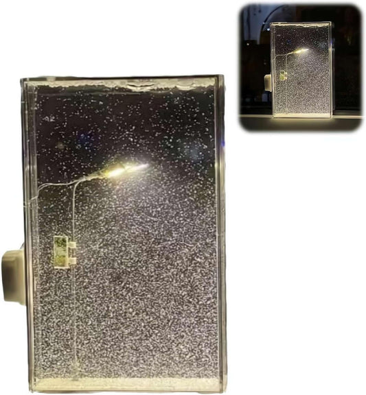 Christmas Christmas Snow Scene Nightlight, Realistic Night Street Lamps Snowy Night Street Lamp Street Lamp Indoor Christmas Lights Decoration It's an Excellent Gift to Give to Friends