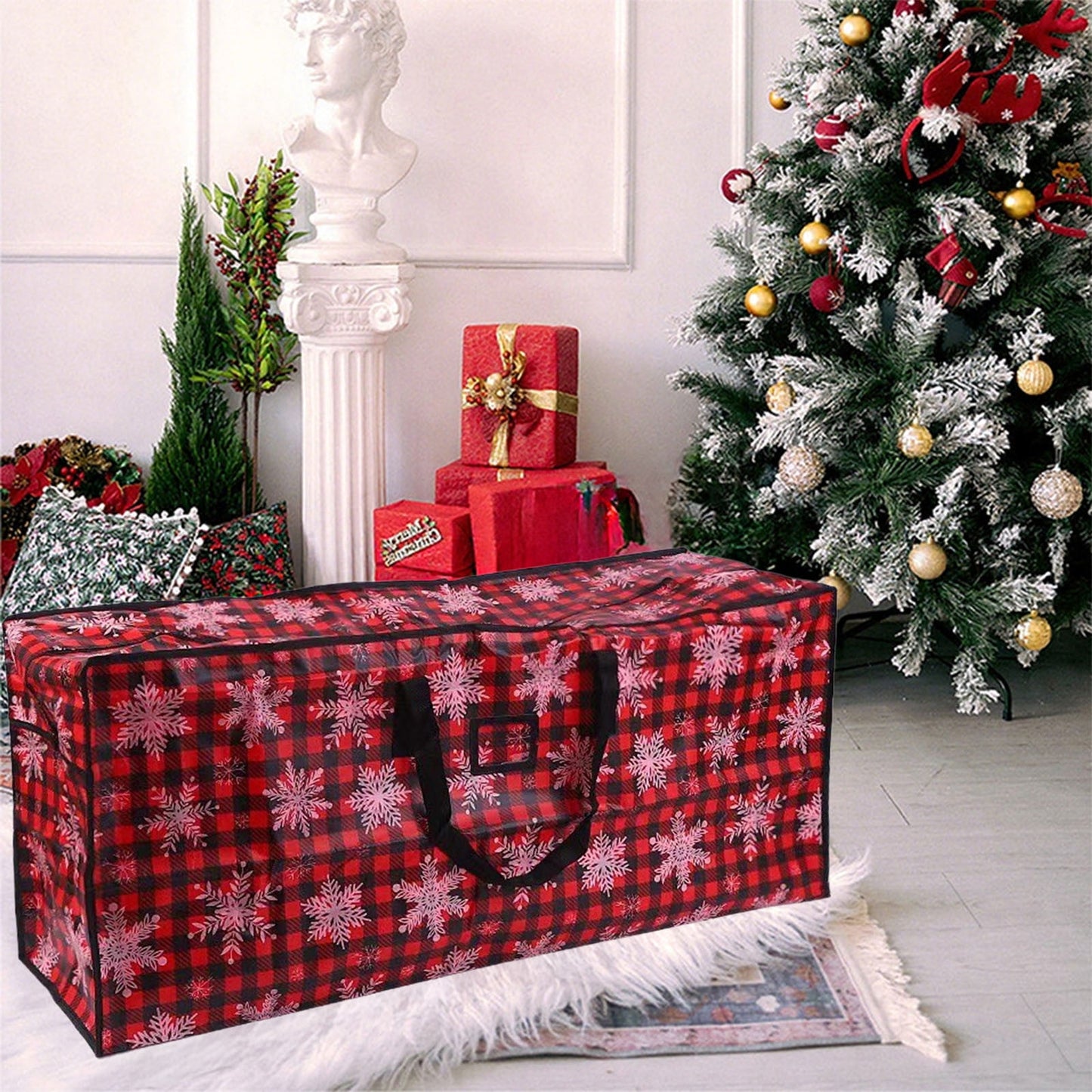 Christmas Wreaths For Front Door,Christmas Tree Bag,Christmas Tree Storage,Christmas Door Cover,Christmas Wreath Storage Bag,Christmas Storage Bag Organizer Water Proof Dustproofs