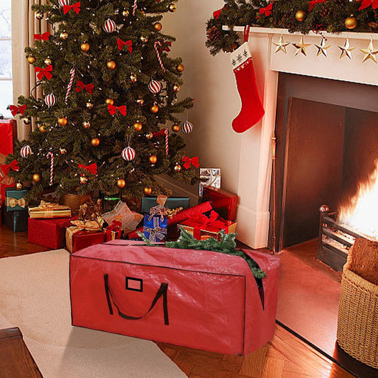 Christmas Wreaths For Front Door,Christmas Tree Bag,Christmas Tree Storage,Christmas Wreath Storage Bag,Christmas Tree Decorative Lights Zipper Bag Storage Bag Christmas Tree Storage Bag Festival
