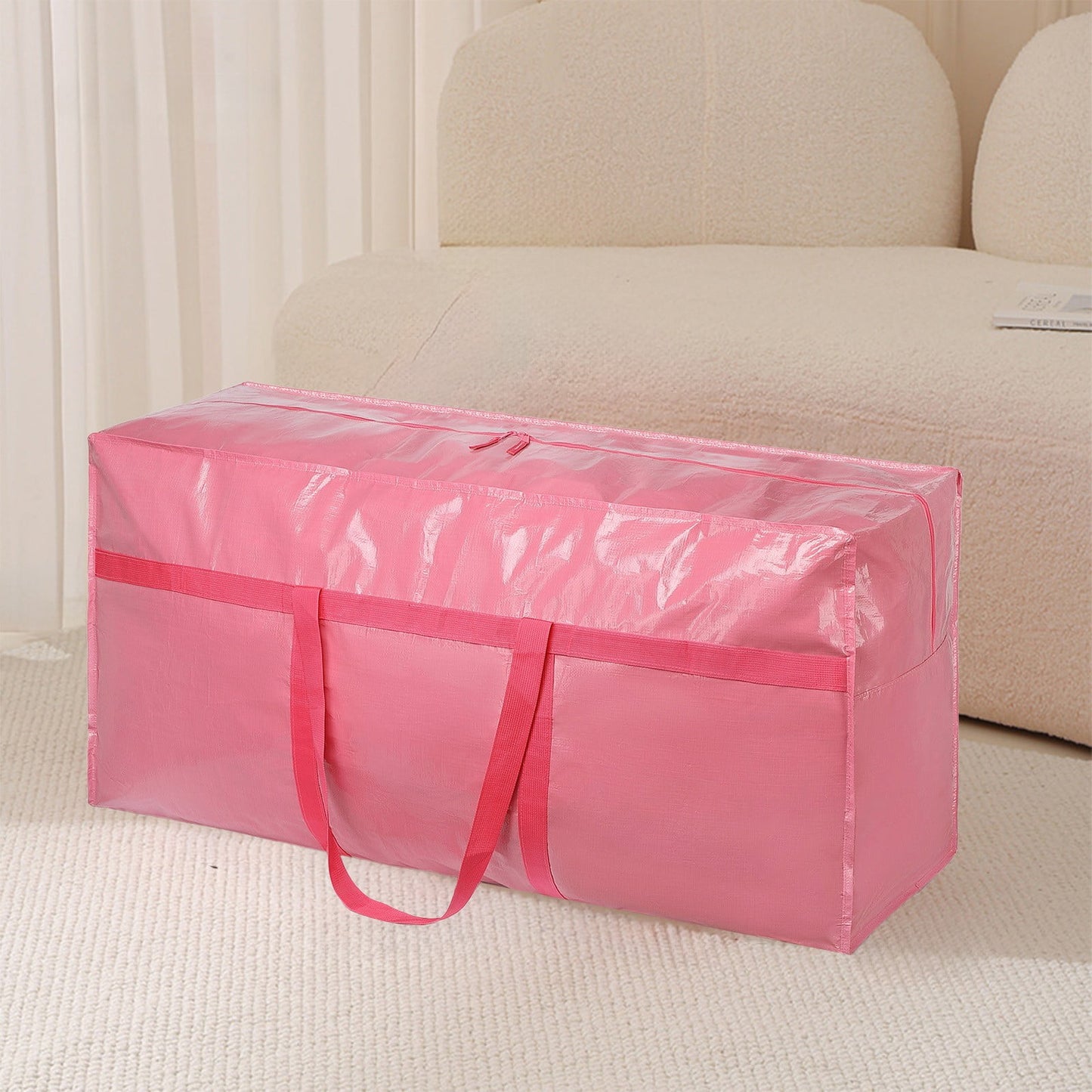 Christmas Wreaths For Front Door,Christmas Tree Bag,Christmas Tree Storage,Christmas Wreath Storage Bag,Thick 66.84 Large Capacity Reinforced Handheld Moving Luggage Bag,Pe Woven Water Repellent