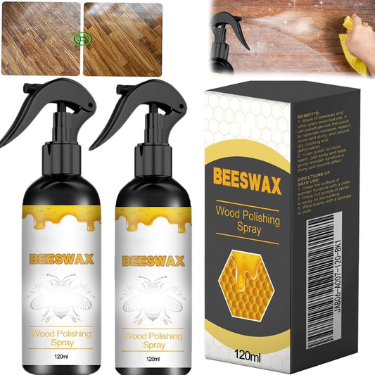 Natural Beeswax Care Spray & Restorer,Beeswax Spray Furniture Polish, Natural Beeswax Care Spray & Restorer,Natural Beeswax Spray For Wood,Leather & Furniture Polish,Non-Toxic & Eco-Friendly