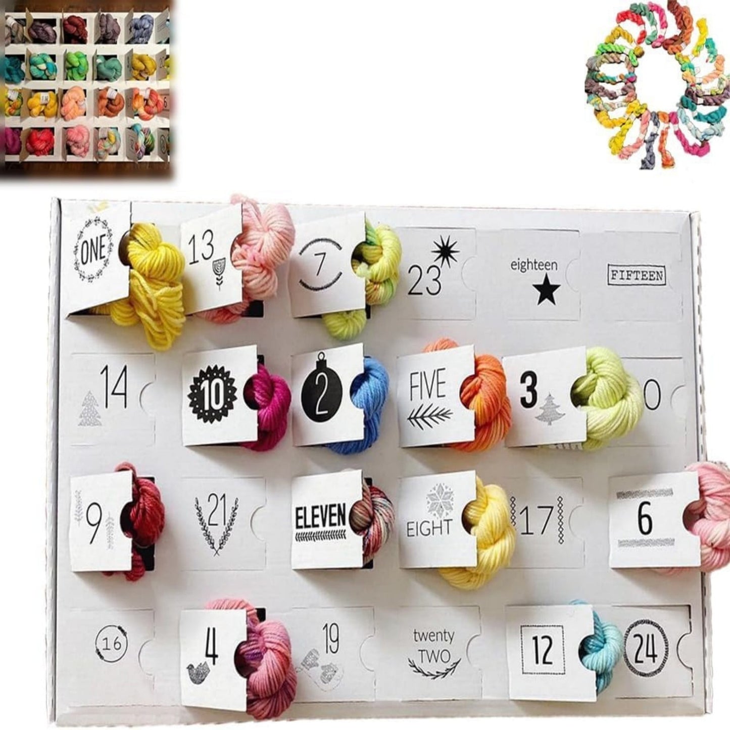 Crochet Advent Calendar 2024,Crochet Advent Calendar 2024,Wool Advent Calendar,Stitch Advent Calendar 2024, Yule & Yarn Advent Calendar 2024, Wool Yarn Advent Calendar,Stitch Marker Calendar