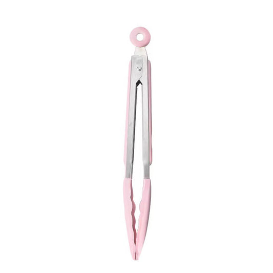 Danieerclosy Kitchen Tongs, Silicone Tongs For Cooking, Stainless Steel Non-Stick Kitchen Tongs For Grilling, Cooking, Dining (7 Inches)