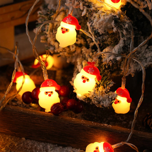 Evlvelym Christmas Lights Outdoor Christmas String Lights Indoor Christmas String Lights for Outside Led Christmas Tree Lights Christmas Cluster Lights Lighted Christmas Decor Include Clear Lights