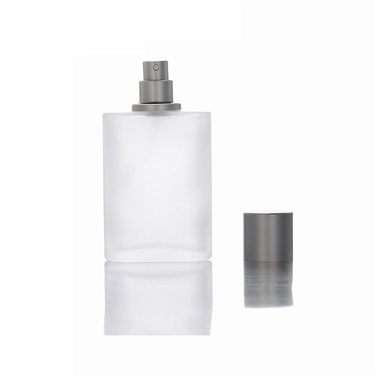 Frosted Glass Bottle Perfume Atomizer Refillable Spray Empty Perfume Bottle for Men and Women,Perfume Travel Refillable,100ML