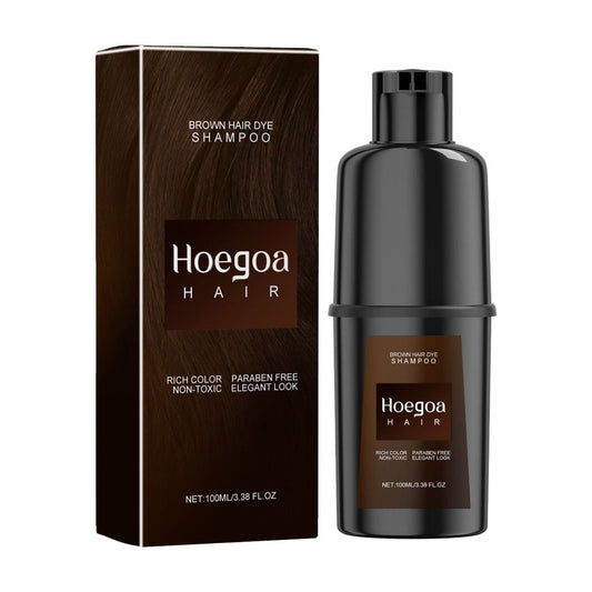Hair Dye Shampoo, Hair Instant Dye Shampoo Black Hair Dye Shampoo for Men & Women,Natural Plant Hair Dye Shampoo,Hair Color for Gray Hair Coverage,Long Lasting Hair Color Shampoo
