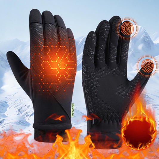 Heated Gloves,Men Womens Gloves For Cold Weather,Winter Gloves,Cycling Gloves Warm Thermal Windproof Touchscreen Non-Slip,For Outdoor Cycling Driving Running Hiking