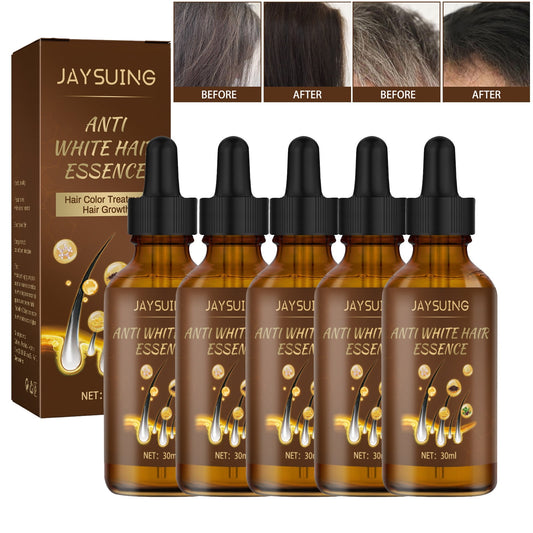 Kehuo Anti-Gray Hair Serum,Hair Growth Essential Oil Hair Care to Repair Hair Frizz and Help Growth 30ml, Beauty & Personal Care