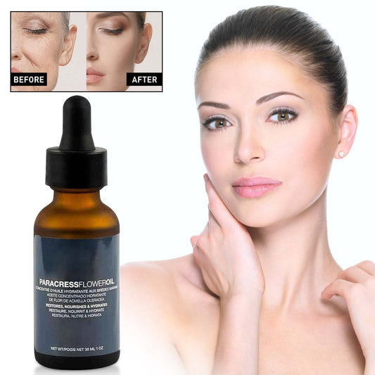 Paracress Facial Oil - Paracress Oil,Paracress Facial Serum Organic, Paracress Facial Serum, Paracress Extract Face Oil, Paracress Oil For FaceSuitable for All Skin Types, 30ml/1PCS