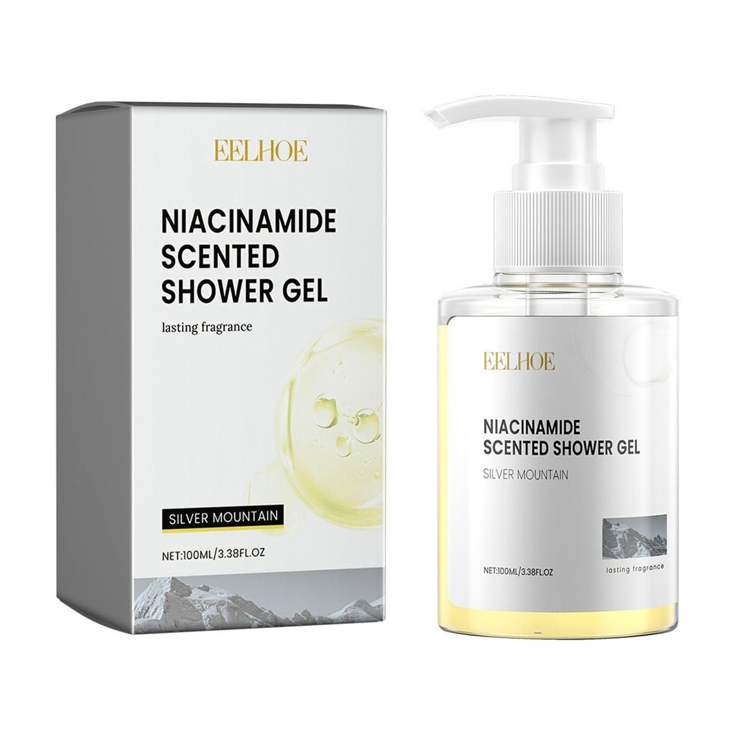 Banzch Shower Gel Body Cleansing Exfoliation Brightening Skin Tone Delicate Pores Moisturizing And Repairing,Mothers Day Gifts