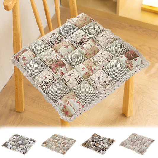 Multicolor Winter Insulation Cushion 40X40Cm,Floor Pillows Butt Cushion Soft Nylon Spandex Decorative Pillow For Window, Living Room, Bedroom, Office, Lumbar & Back Support