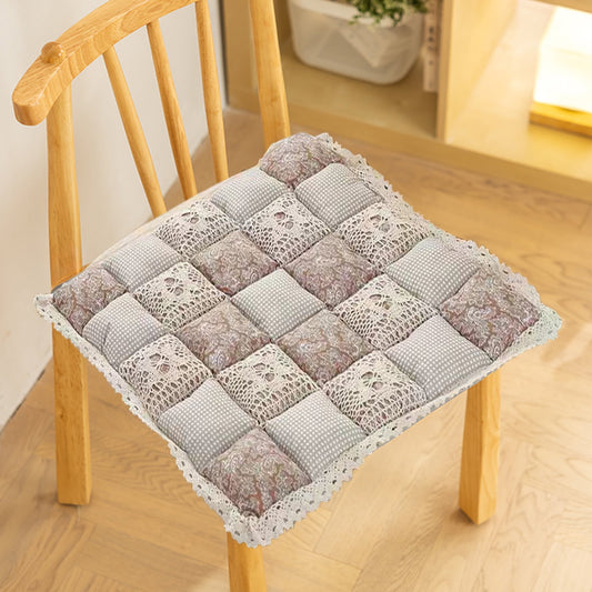 Multicolor Winter Insulation Cushion 40X40Cm,Floor Pillows Butt Cushion Soft Nylon Spandex Decorative Pillow For Window, Living Room, Bedroom, Office, Lumbar & Back Support