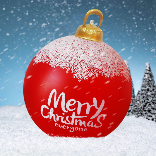 Outdoor Inflatable Ball Decoration, Festive Accent For Yard Or Garden, Seasonal Christmas Decorations With Thanksgiving Decorations Fall Decor Style