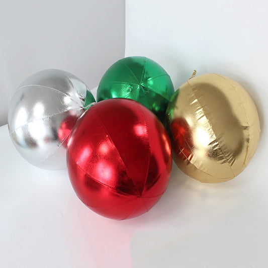 Outdoor Ornaments Giant Inflatable Christmas,15.7In Pvc Inflatable Christmas Ball Ornaments,Christmas Decoration For Porch,Blow Up Ornaments Large Outdoor Ornaments Pvc Inflatable Decorated