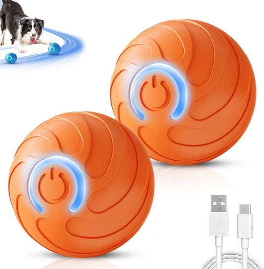 Pet Toys,Automatic Vibrating Dog Toy,Interactive Bouncing Rolling Toy for Small Dogs Cats,Chew Proof Shaky Ball Puppy Teething Toy