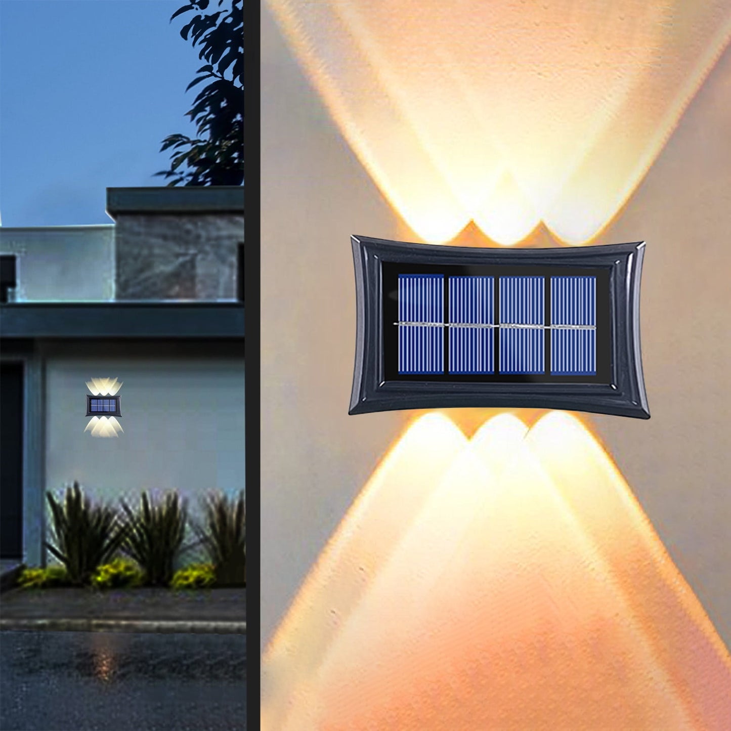 Porch Lights Outdoor,CELNNCOE LED Outdoor Solar Lights, Land-scape Spotlights,Garden Lights, Wireless Solar Powered Outdoor Lights/Lighting For Yard, Walkway,Patio Lights