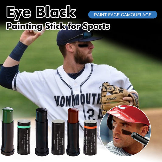 Rdeuod Eye And Face Graffiti Paint, Facial Graffiti Sticks For Baseball, Softball, And Football Sports 3pcs£¨Brown Green Black£©,Face& Body Paint£¬Multicolor,Free Size