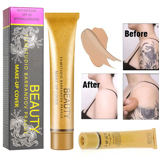 Rdeuod High Cover Concealer for Makeup,Tattoo Cover Up,14 Colors Concealer Liquid Foundation Skin Acne Marks Concealer£¬Multicolor