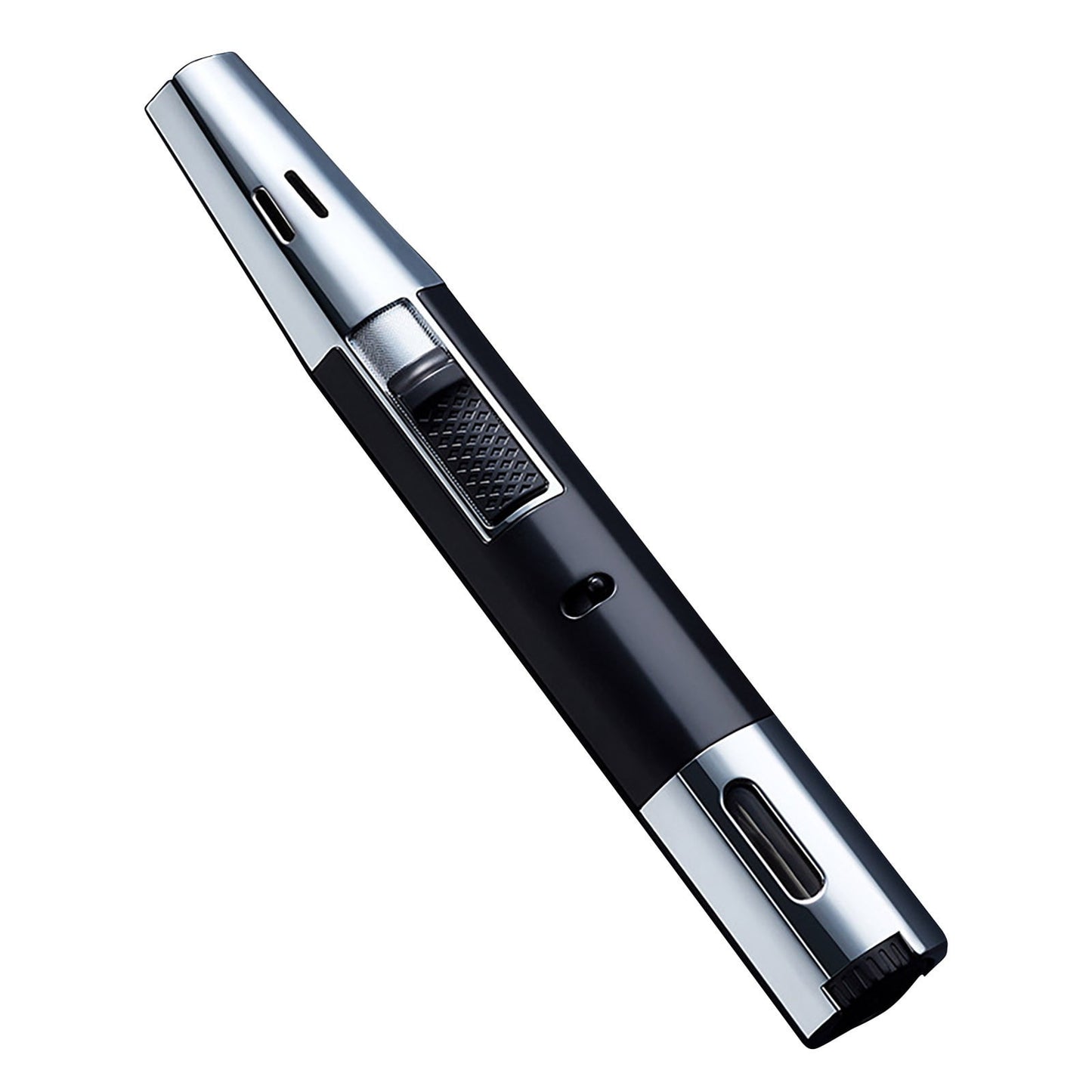 Rdeuod Windproof Straight Torch Lighter, Refillable Jet Flame Lighter Butane Torch, Adjustable Flame Pocket Cigar Lighter Multipurpose Turbine Torcher for Outdoor BBQ Baking Camping