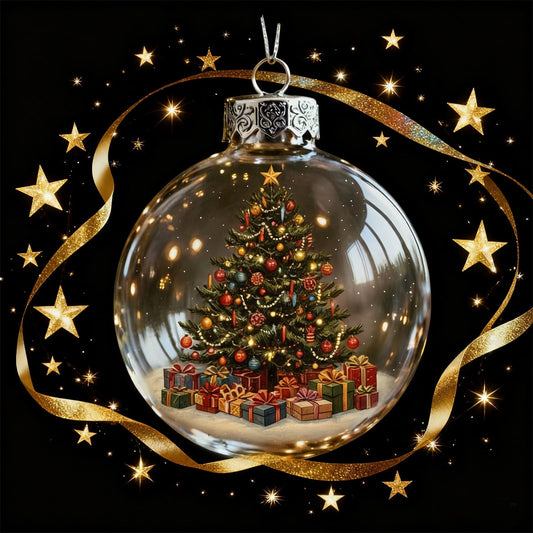 Retro Christmas Pendant, Christmas Decoration Pendant 2D, Christmas Tree Ornaments, Christmas Scenes, Holiday Gifts,Christmas Pendant Christmas Decoration Pendant 2D Christmas Decoration